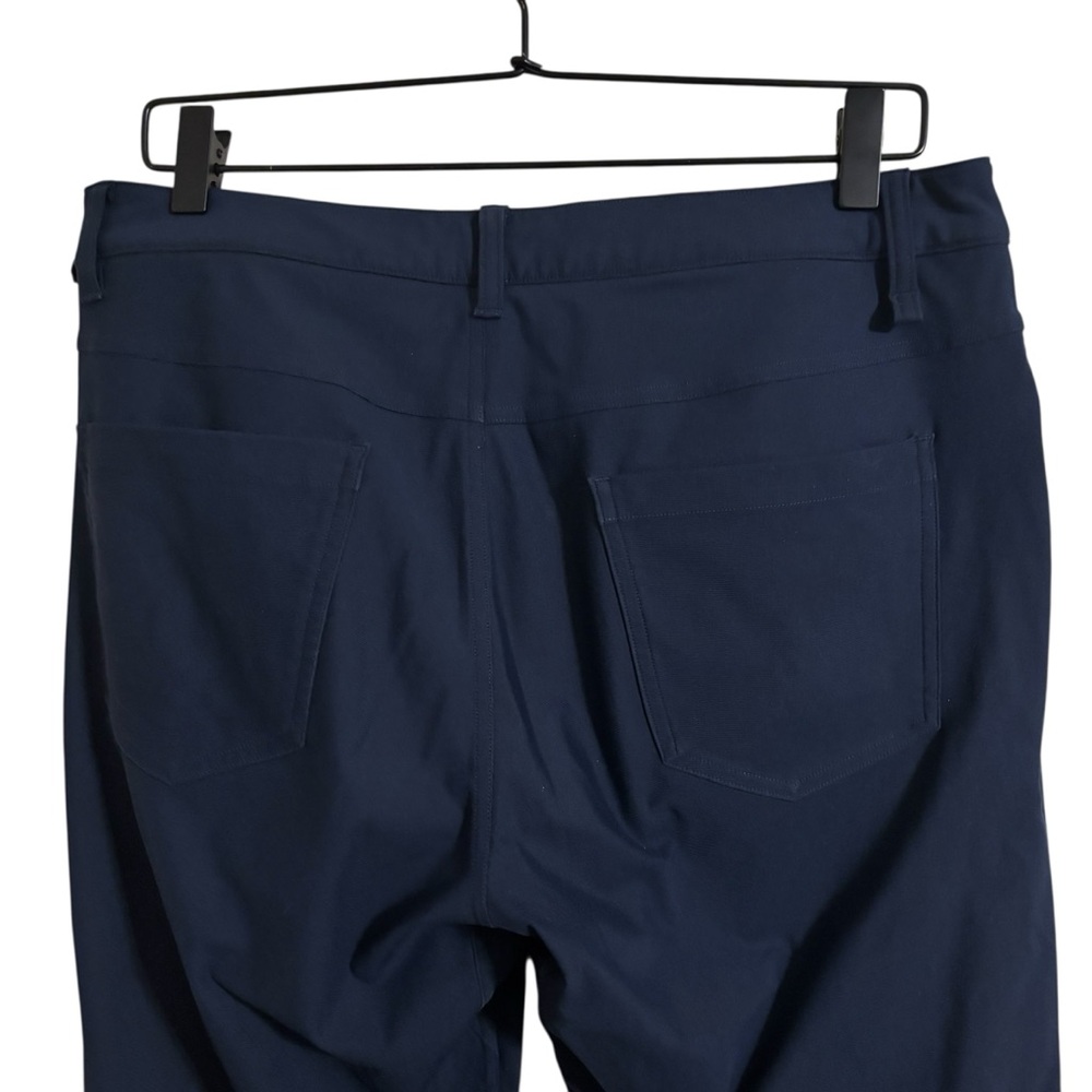 Lululemon ABC Slim Fit Navy Blue Men’s Pants Size 32 - Picture 5 of 9